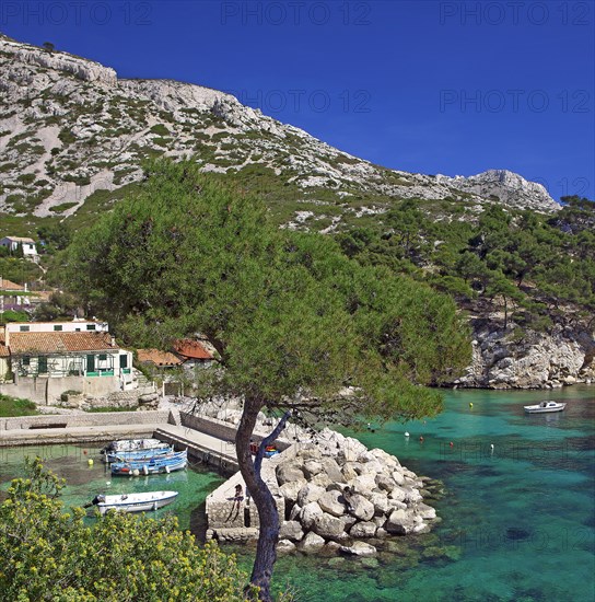 Marseille, la calanque de Sormiou, Bouches-du-Rhône