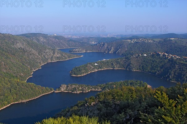 Paysage des Gorges de la Loire, Loire