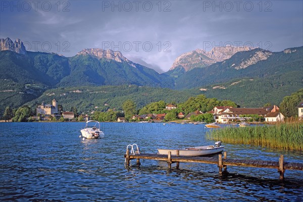 Le lac d'Annecy, Haute-Savoie