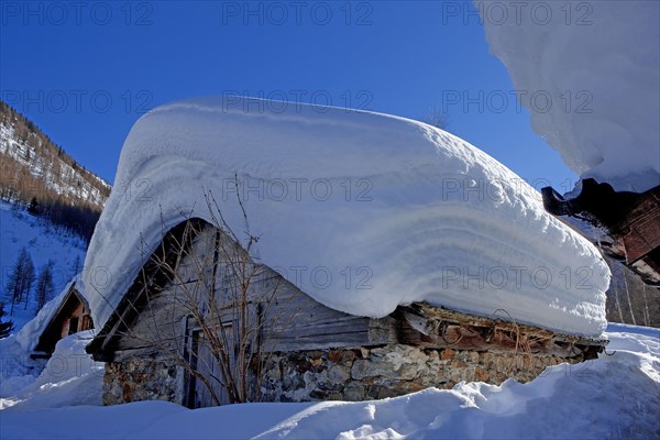 Paysage hivernal, Haute-Savoie