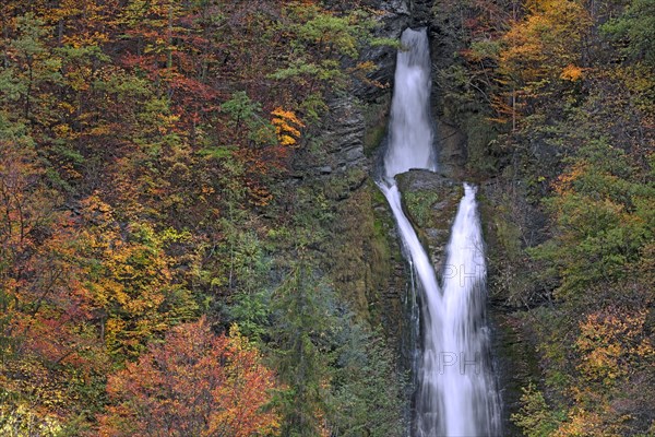 Chedde, la cascade de Cœur, Haute-Savoie