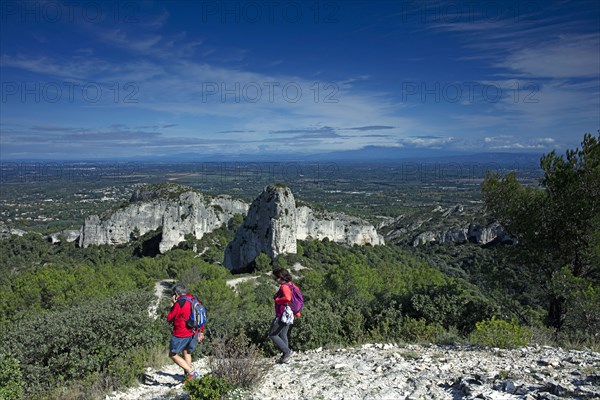 Le massif des Alpilles, Bouches-du-Rhône