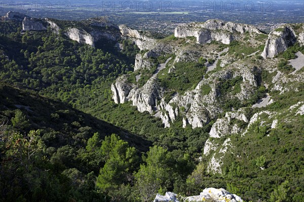 Le massif des Alpilles, Bouches-du-Rhône