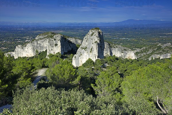 Le massif des Alpilles, Bouches-du-Rhône