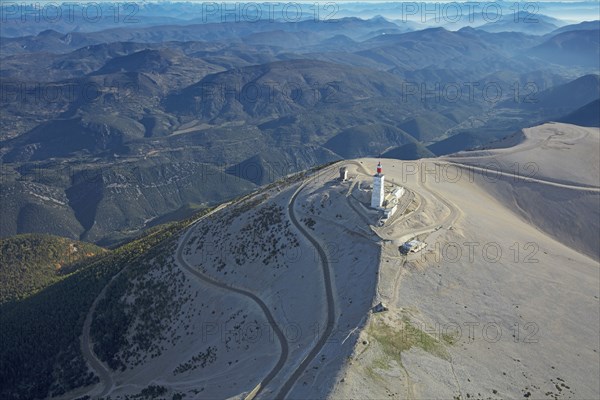 Mont Ventoux summit and observatory, Vaucluse