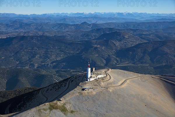 Mont Ventoux summit and observatory, Vaucluse