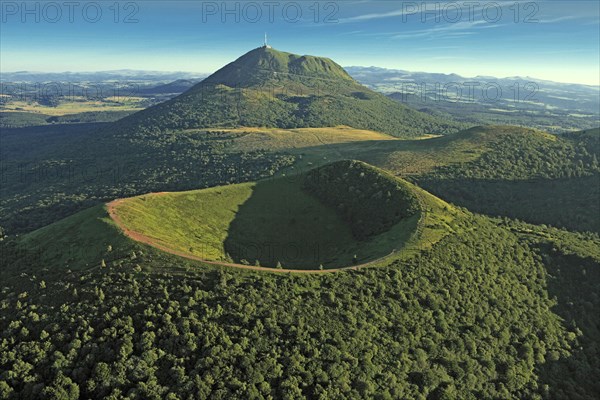 Puy-de-Dôme and Pariou Massif