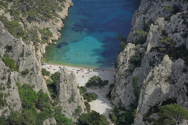 Calanque d'En-Vau, Cassis, Bouches-du-Rhône