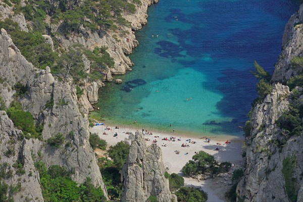 Calanque d'En-Vau, Cassis, Bouches-du-Rhône