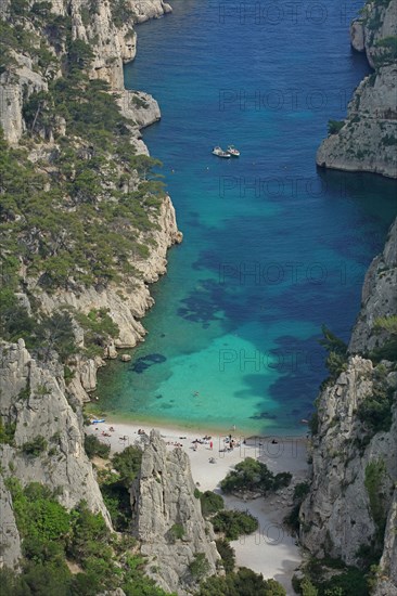 Calanque d'En-Vau, Cassis, Bouches-du-Rhône