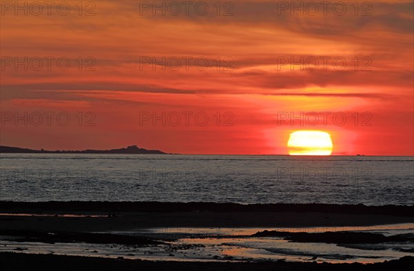 Sunset, Cotentin