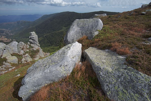 Génolhac, rocher de l'aigle, Gard