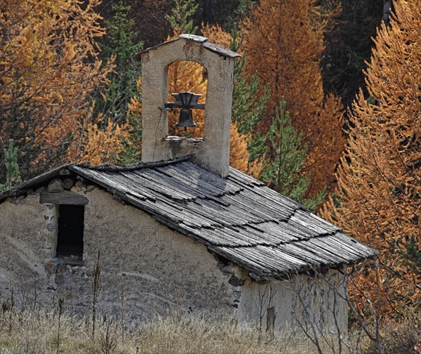 Névache in autumn, Clarée Valley, Hautes-Alpes