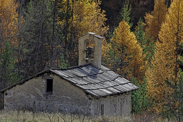 Névache in autumn, Clarée Valley, Hautes-Alpes