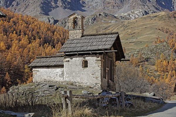 Névache, Sainte-Marie de Fontcouverte chapel, Clarée Valley, Hautes-Alpes