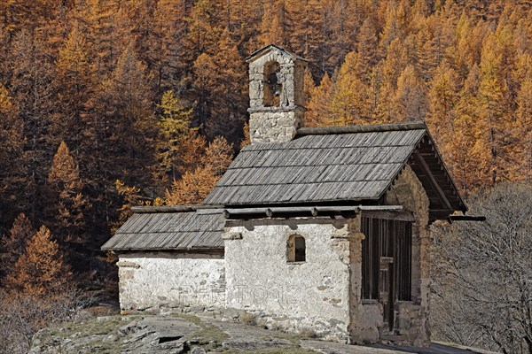 Névache, Sainte-Marie de Fontcouverte chapel, Clarée Valley, Hautes-Alpes