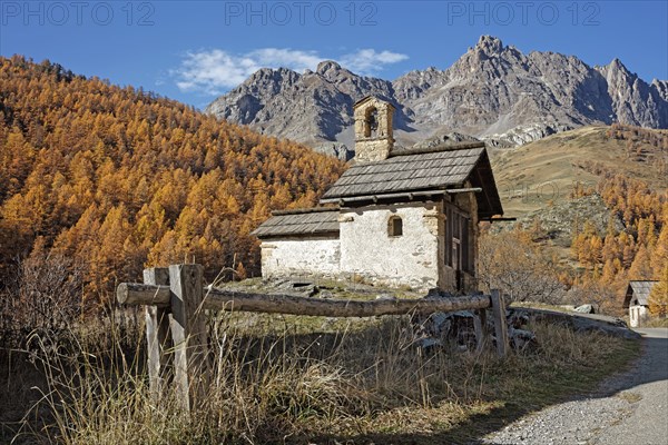 Névache, Sainte-Marie de Fontcouverte chapel, Clarée Valley, Hautes-Alpes