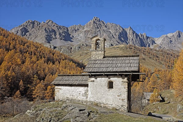 Névache, Sainte-Marie de Fontcouverte chapel, Clarée Valley, Hautes-Alpes