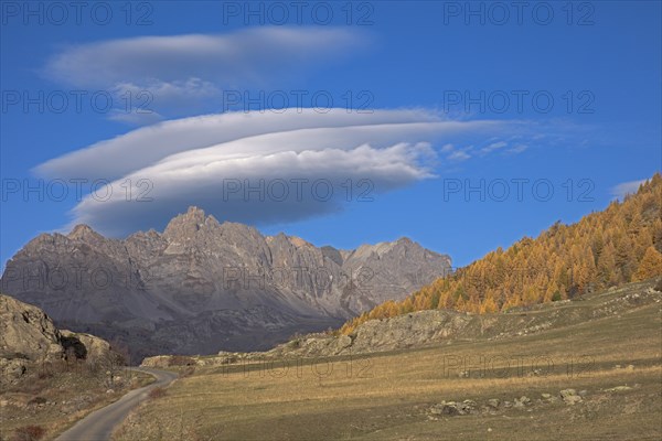 Névache, chapelle Sainte-Barbe, Vallée de la Clarée, Hautes-Alpes