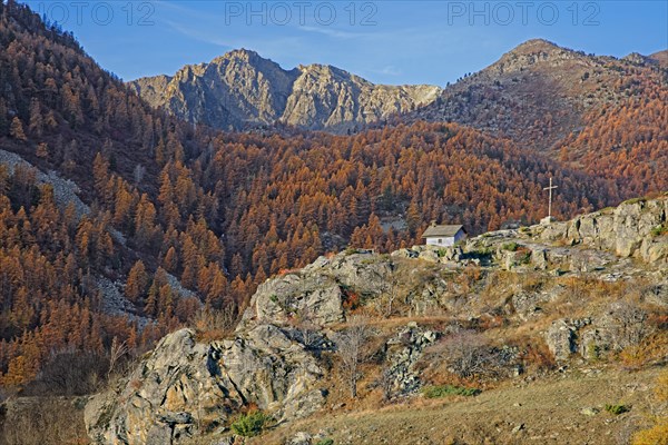 Névache, Notre-Dame-de-Bon-Secours chapel, Clarée Valley, Hautes-Alpes