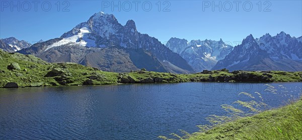 Le lac des Chéserys, massif du Mont-Blanc, Haute-savoie