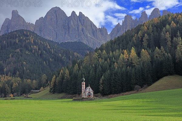 Chapel of St. Johann, Ranui, Italy