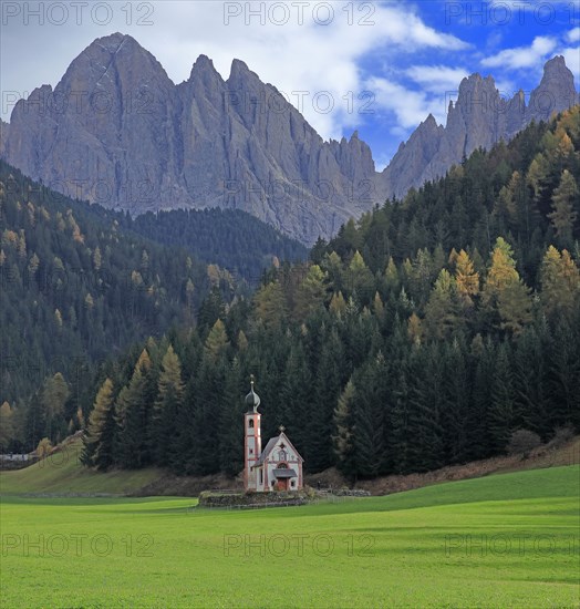 Chapelle St Johann, Ranui, Italie