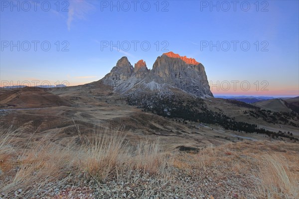 Col de Sella, Dolomites, Italie