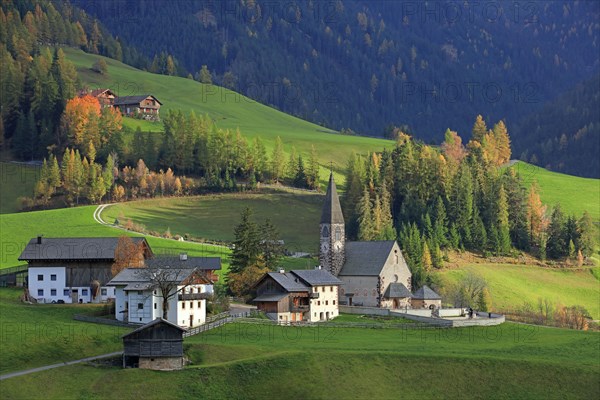 Santa Maddalena, Dolomites, Italie