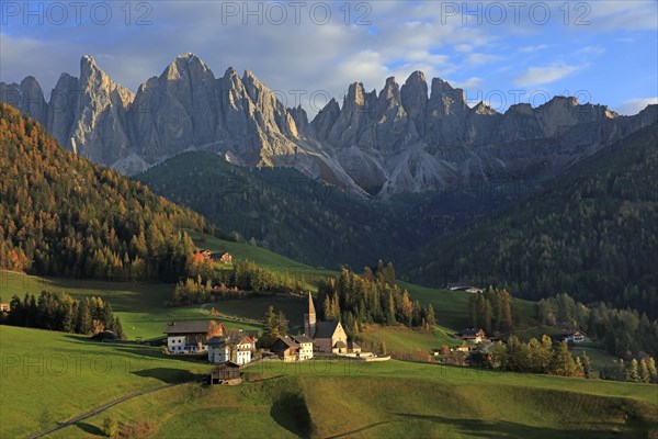 Santa Maddalena, Dolomites, Italie