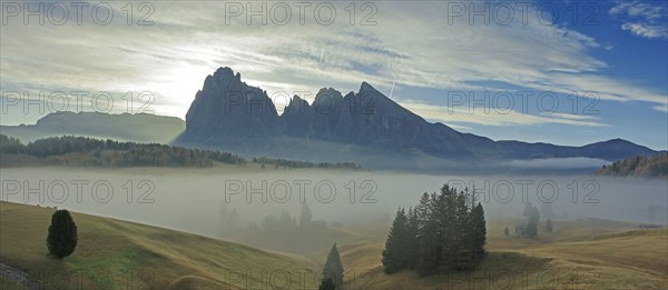 Alpe de Suisi, Dolomites, Italie