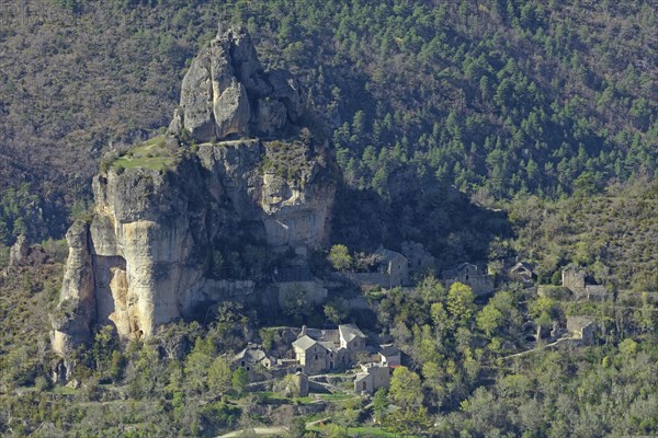 Landscape in the Cévennes, Aveyron