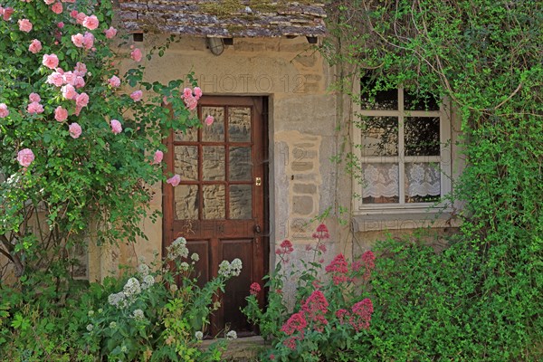 Façade d'un maison en Côte d'Or