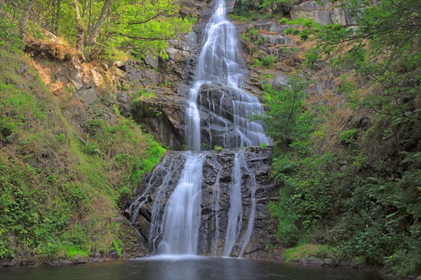 La cascade de Runes, Lozère