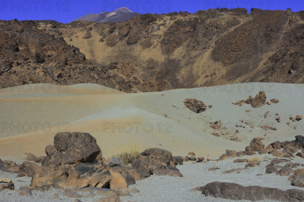 Espagne, iles Canaries, Tenerife, parc National du Teide, Las Minas de San José / Spain, Canary Islands, Tenerife, Teide National Park, Las Minas de San José /