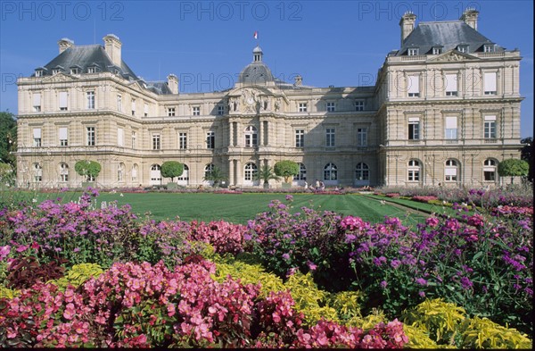 france, Paris 6e, 
palais du Luxembourg, senat, architecte salomon de la brosse