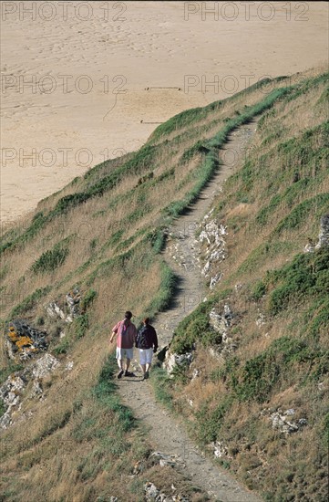 randonnee sur le sentier des douaniers