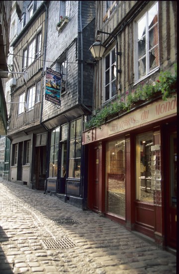 France, small street in honfleur