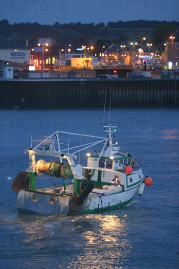 France, port en bessin