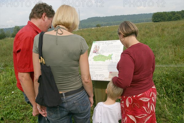 France, Haute Normandie, eure, saint sulpice de grimbouville, visite, touristes, famille, circuit de l'anguille,