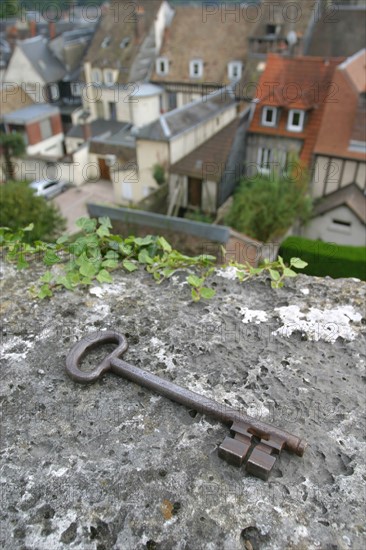 chateau de Gisors
au sommet du donjon