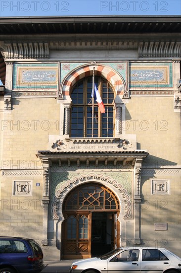 France, Paris 6e, avenue de l'observatoire, ENA, ancienne ecole coloniale, architecture mauresque,