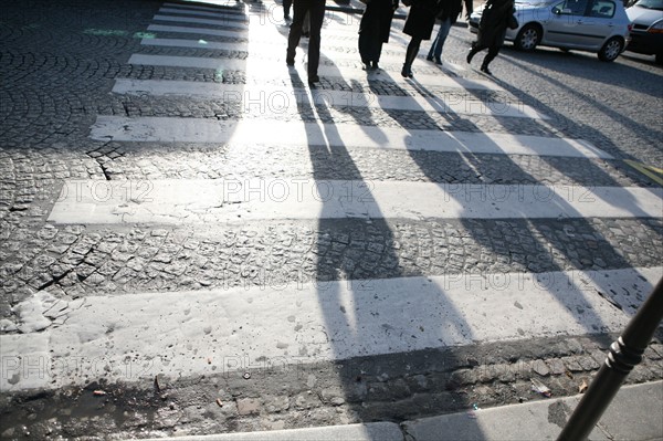 France, zebra crossing
