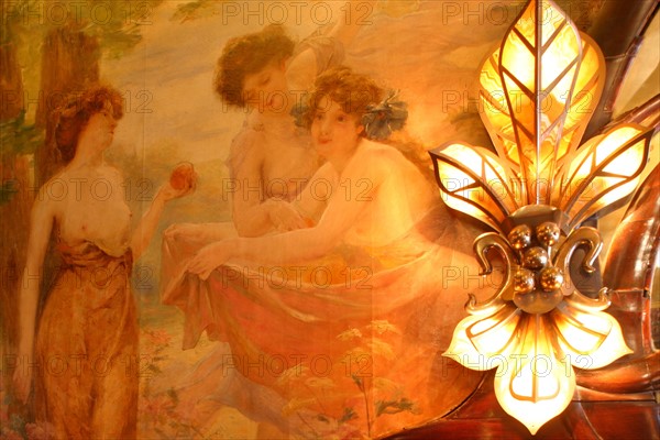 Maxim's restaurant in Paris, wall light