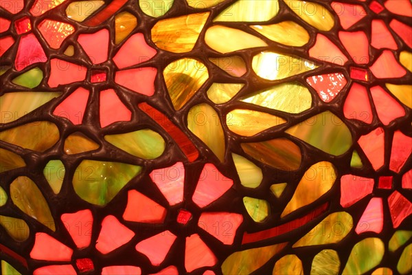 Tiffany lamp (detail)