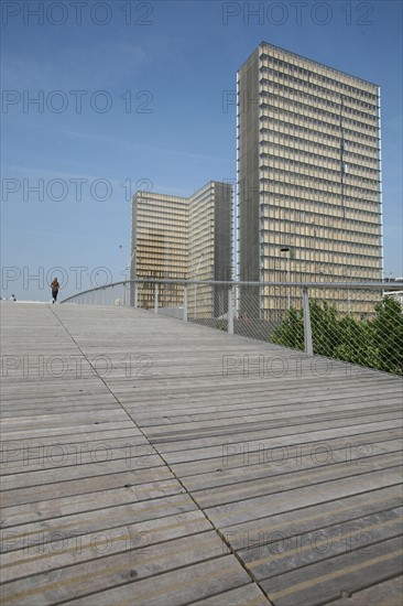 Passerelle Simone de Beauvoir à Paris