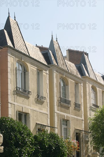 France, identical cottages