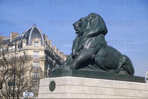 France, denfert rochereau square