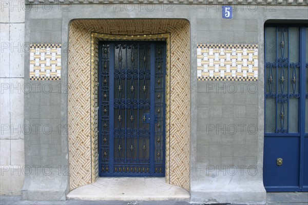 France, detail of a door