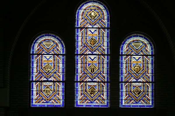 France, detail of stained-glasses